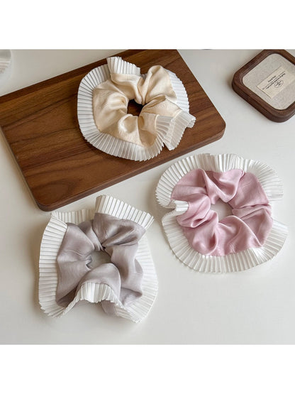 Gifty - Elegant Pleated Scrunchies High Elasticity Hair Ties