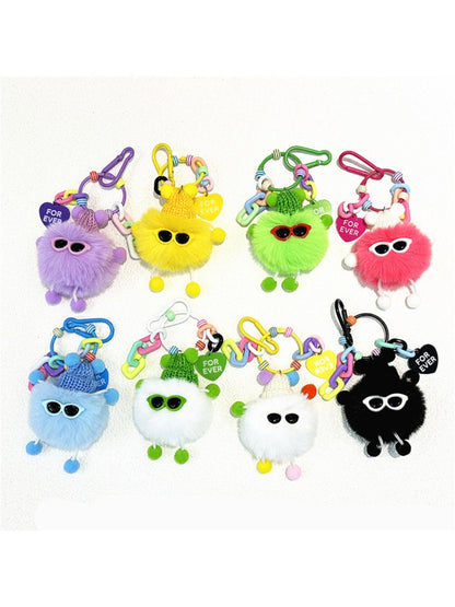 Keypus - Plush Pompom Bag Charm