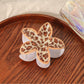 Beau - Adorable Leopard Print Flower Shaped Claw Clip