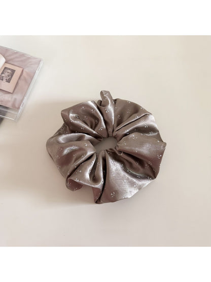 Gifty - Small Floral Satin Scrunchie