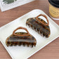 Beau - Vintage Fan Shaped Hair Claw Clip