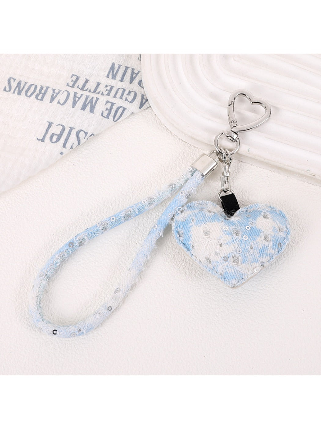 Keypus - Denim Wrist Strap Phone Lanyard