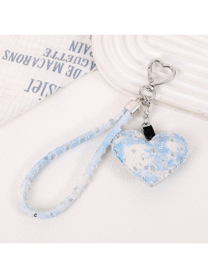 Keypus - Denim Wrist Strap Phone Lanyard