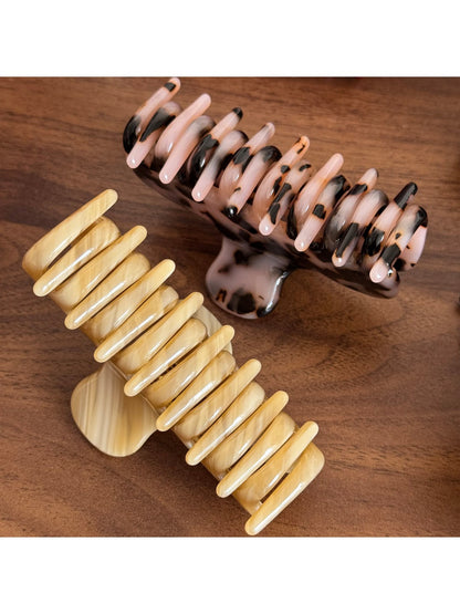 Beau - Elegant Acetate Hair Clips for Ponytail Bun