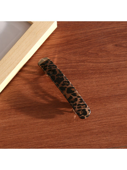 Beau - Vintage Leopard Print Hair Clip