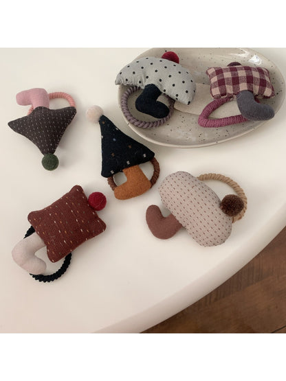 Gifty - Cartoon Mushroom Hair Tie