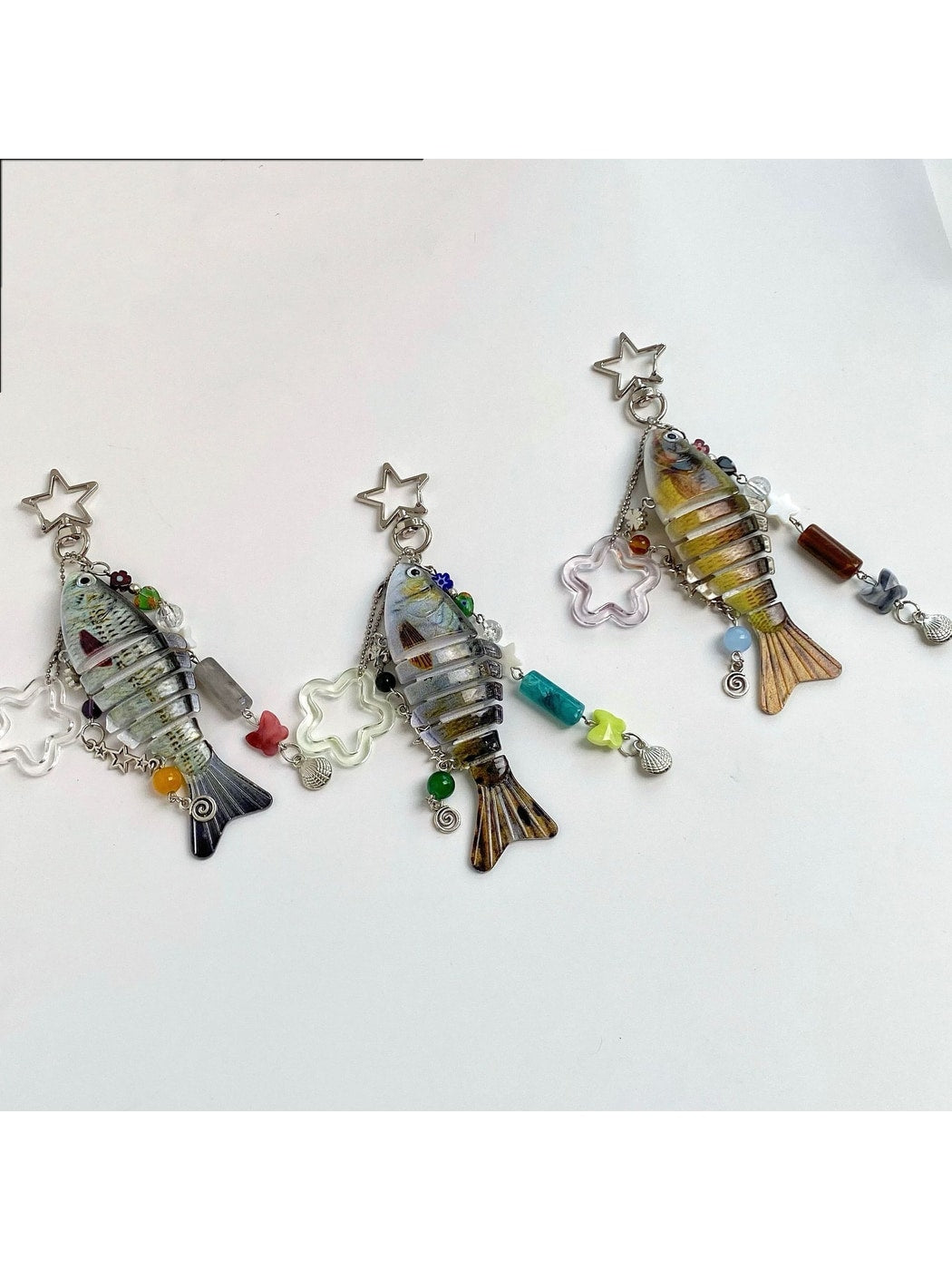 Keypus - Decorative Fish Bag Charm Pendant Keychain