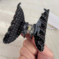 Beau - Solid Color Polka Dot Claw Clip