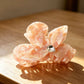 Beau - Petal Shape Acetate Decorative Claw Clip