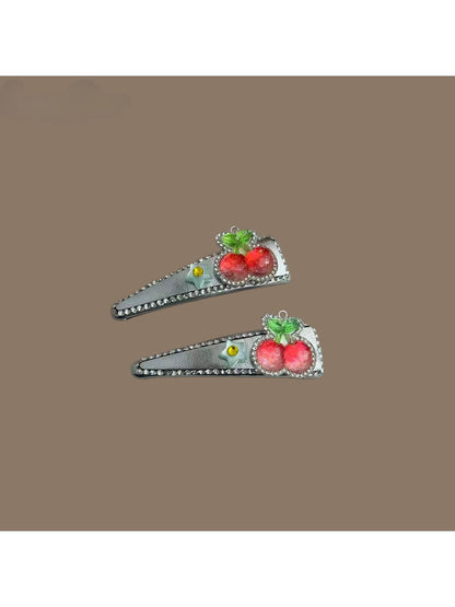 Beau - Fruit Detail Side Styling Decorative Hair Clip