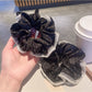 Gifty - Lace Trimmed Polka Dot Scrunchie