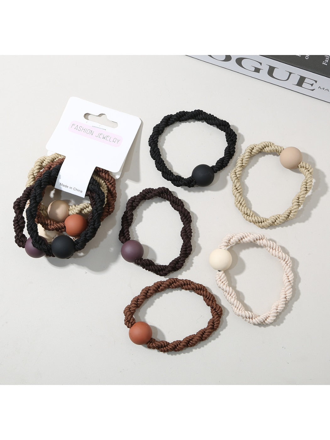 Gifty - Valentines Day Minimalist Hair Ties Set