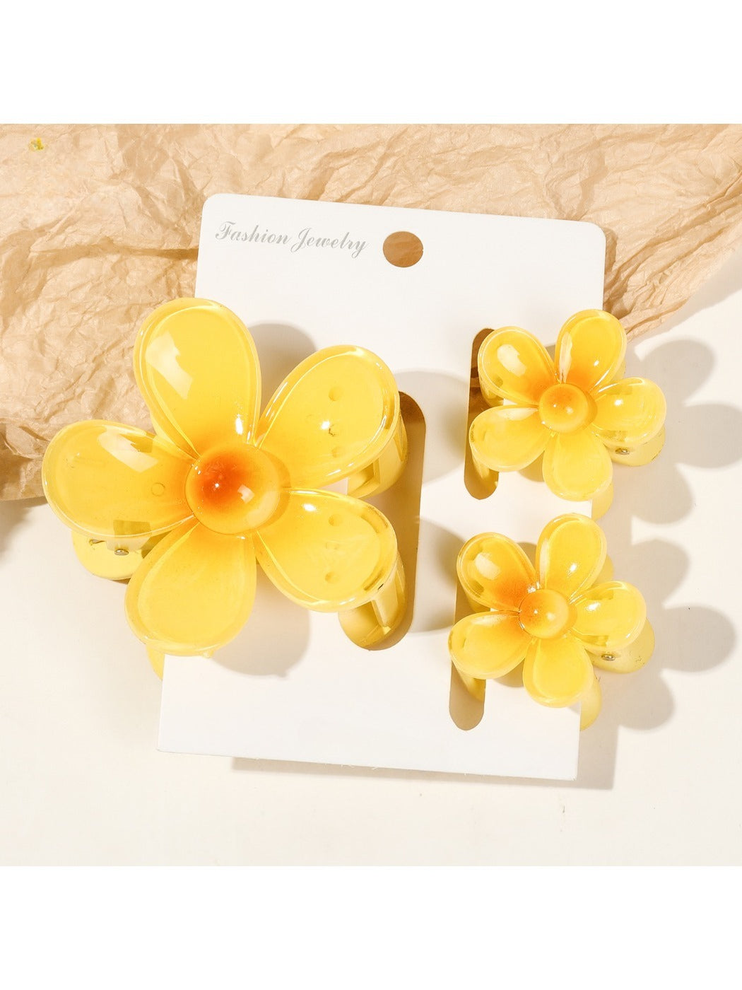 Beau - Flower Hair Clips Set