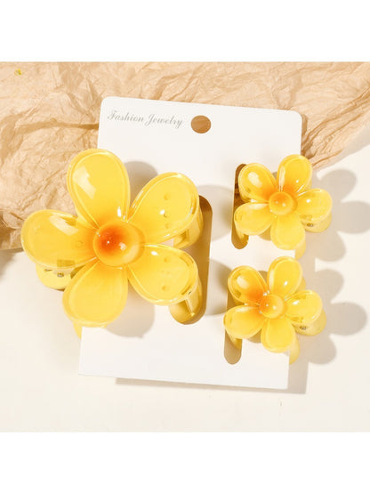 Beau - Flower Hair Clips Set