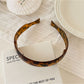 Gifty - Foldable Leopard Print Acetate Headband