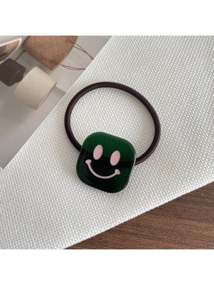 Gifty - Stylish Smiley Face Hair Tie