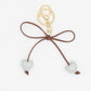 Keypus - Cute Heart Bow Keychain