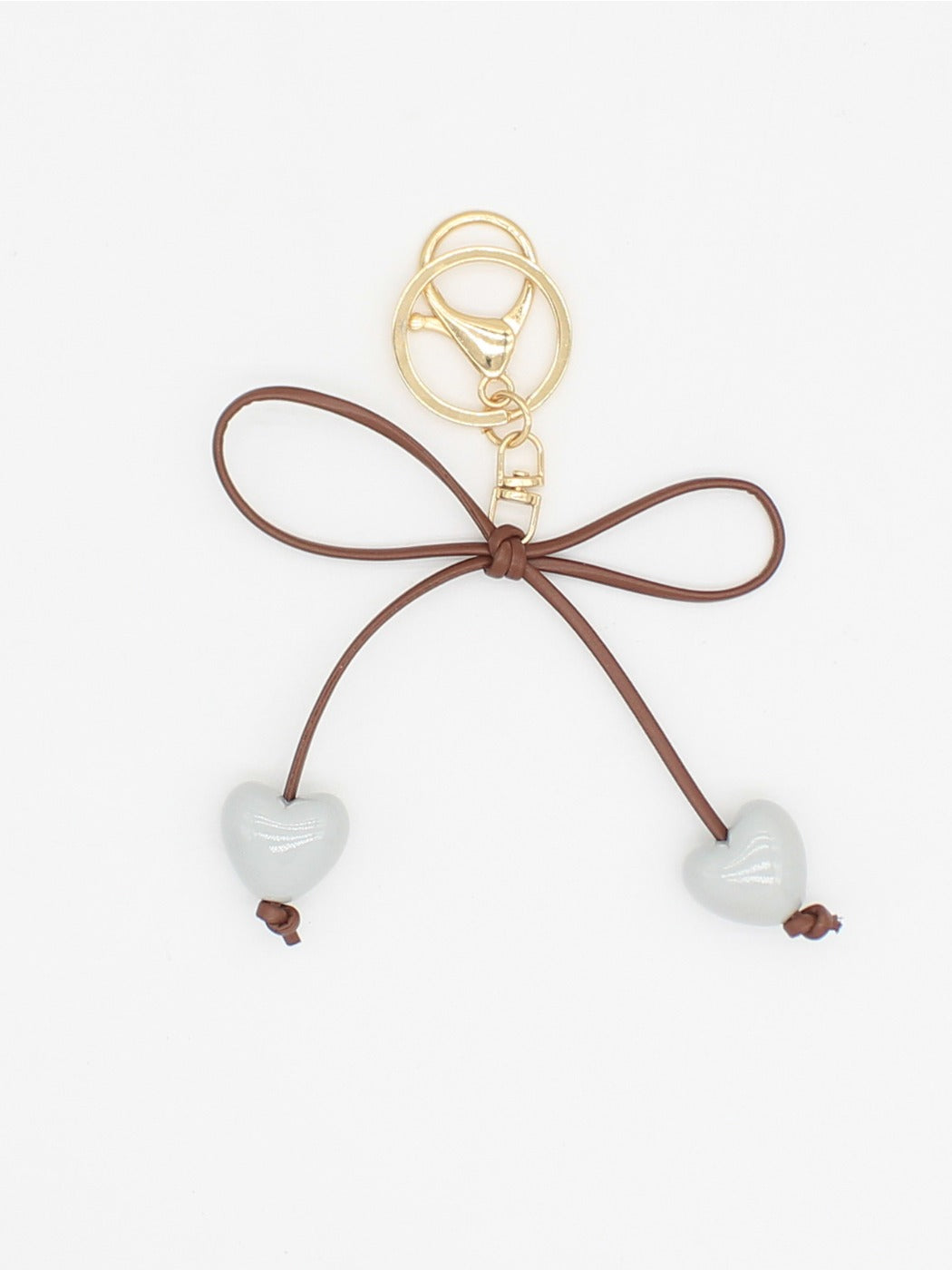 Keypus - Cute Heart Bow Keychain