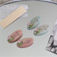 Beau - Sweet Style Oval Floral Side Hair Clip