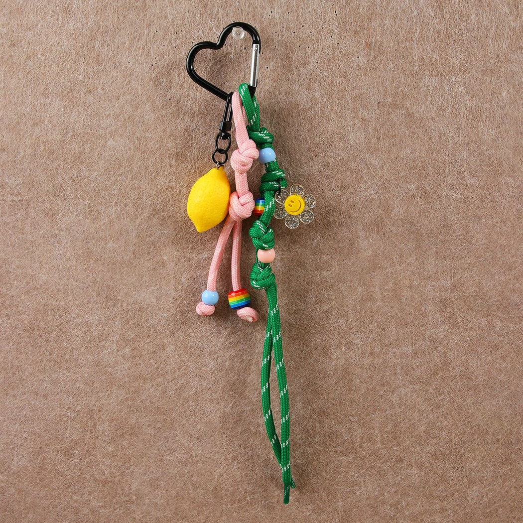 Keypus - Lemon Orange Shaped Bag Pendant Keychain