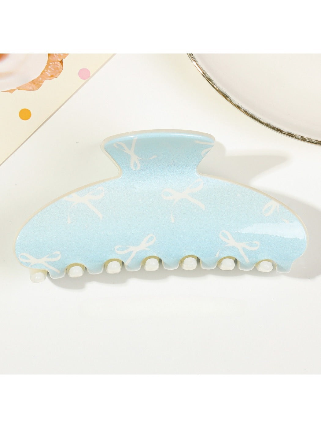 Beau - Bow Embellished Hair Claw Clip
