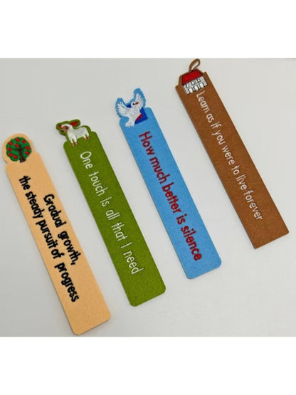 Feltery - Cute Cartoon Themed Creative Bookmarks