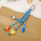 Keypus - Colorful Star and Heart Nylon Phone Charm