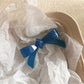 Beau - Cute Solid Color Bow Hair Clip