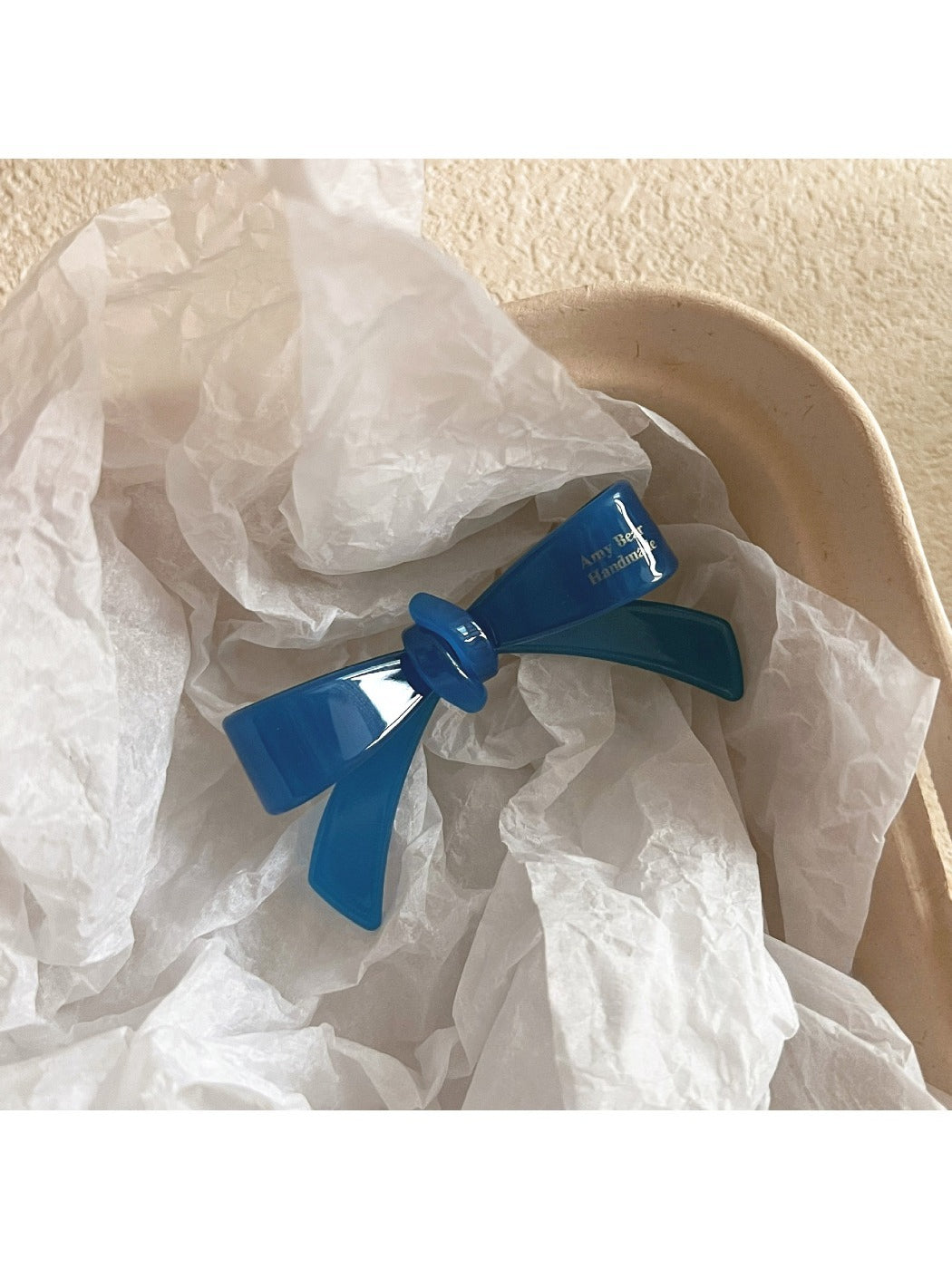 Beau - Cute Solid Color Bow Hair Clip