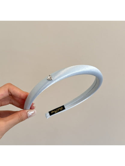 Gifty - Women's Slim Heart Detail Polyester Headband