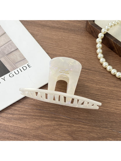 Beau - Retro Chunky Flat Bar Claw Clip