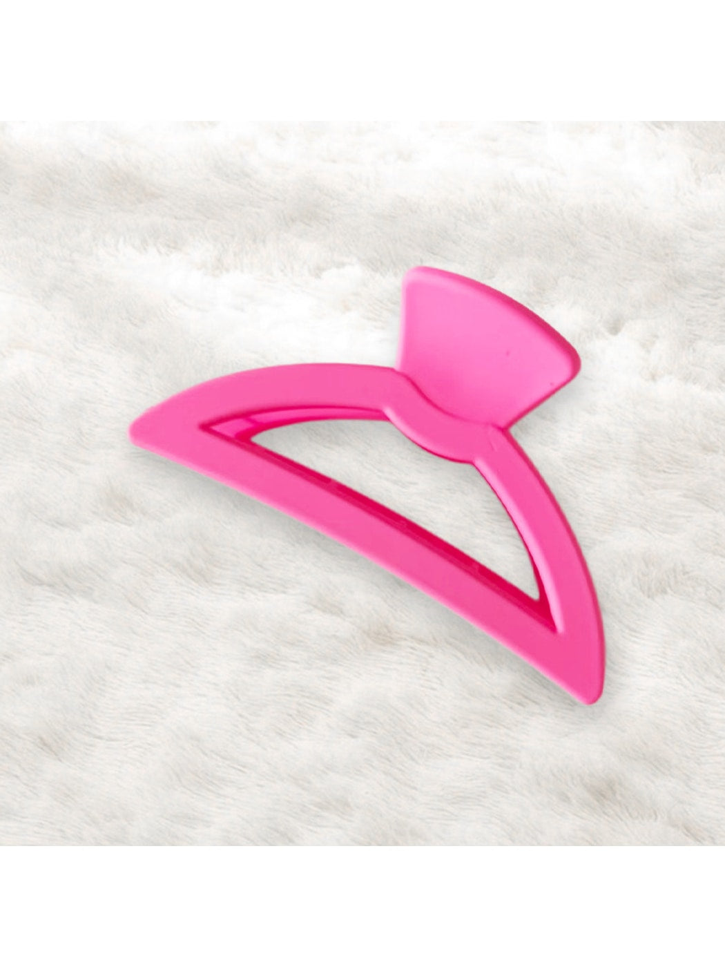 Beau - Minimalist Geometric Plastic Triangle Claw Clip