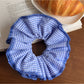 Gifty - Double-Layered Plaid Hair Tie
