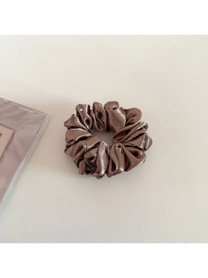 Gifty - Elegant Satin Rhinestone Scrunchies