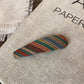 Beau - Vintage Striped Hair Clip