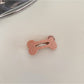 Beau - Acetate Fiber and Alloy Bone Shape French Barrette