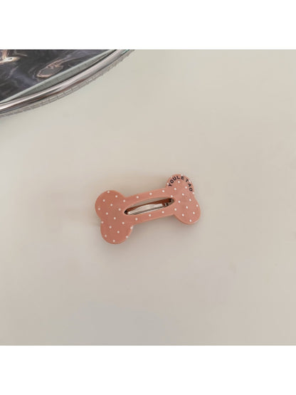 Beau - Acetate Fiber and Alloy Bone Shape French Barrette