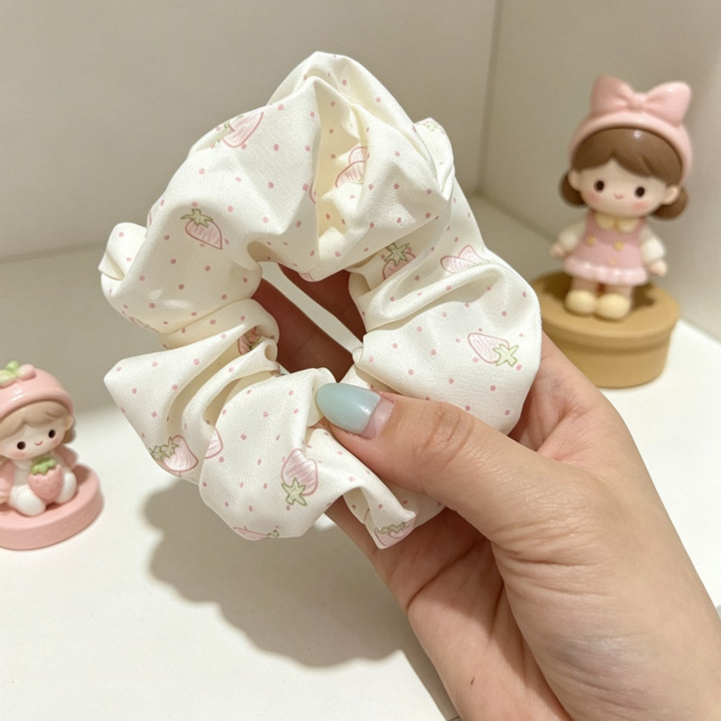 Gifty - Sweet Style Patterned Ponytail Hair Scrunchie