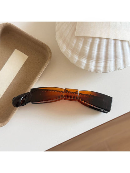 Beau - Elegant Bow Bar-Shaped Hair Clip