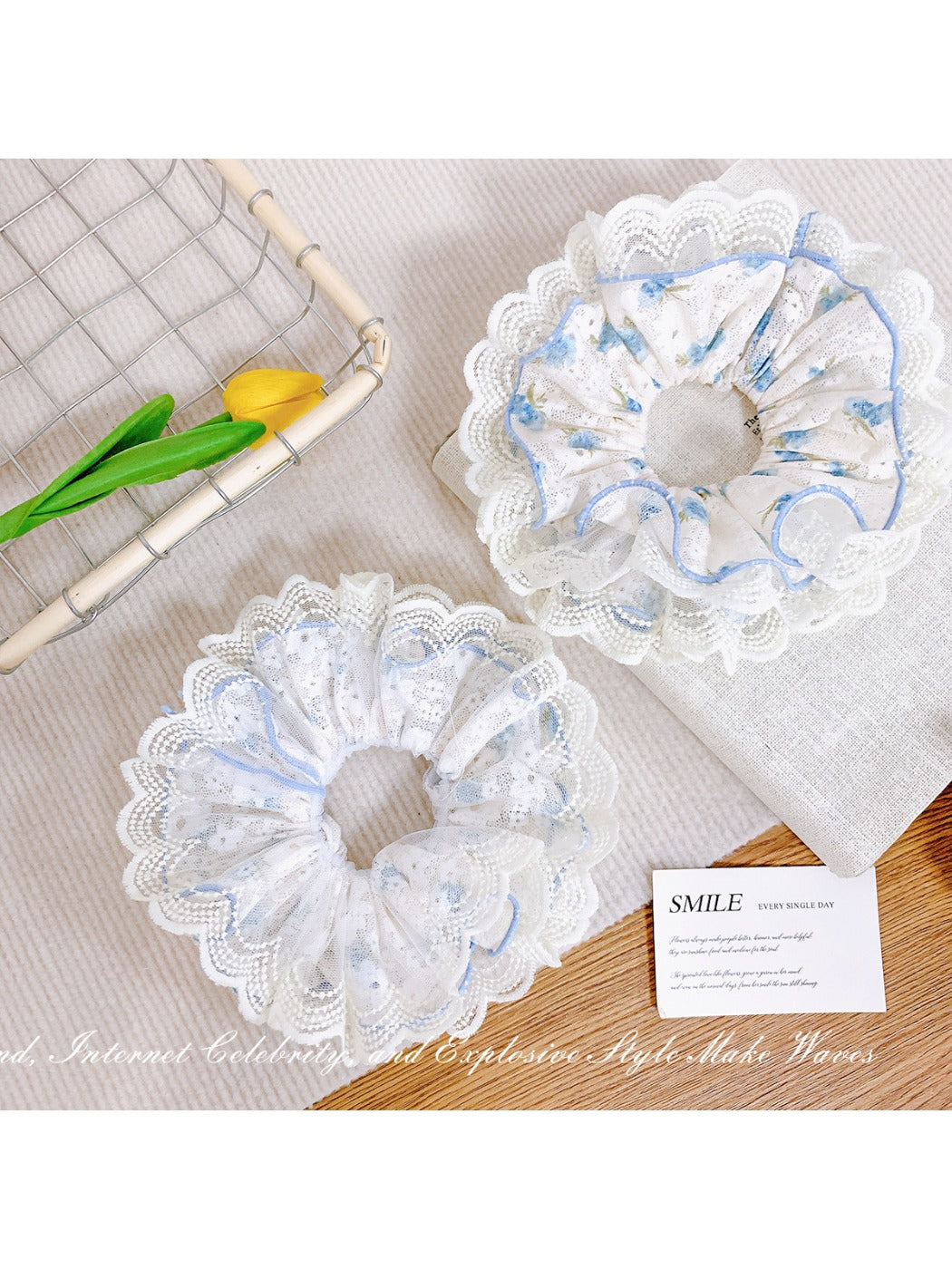 Gifty - Romantic Lace Floral Hair Circle