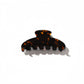Beau - Oval Acetate Fiber Patterned Hair Claw Clip