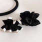 Gifty - Elegant Satin Polka Dot Scrunchie