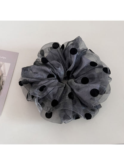 Gifty - Tulle Spiral-Shaped Hair Tie
