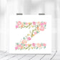 Mirroray - Floral Letter Pattern Foldable Makeup Mirror