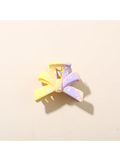 Beau - Gradient Bow Shaped Hair Claw Clip