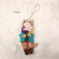 Feltery - Cute Plush 3D Cat Keychain Key Ring Bag Charm