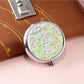 Mirroray - Three Compartment Round Vanity Mirror