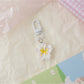 Keypus - Macaron Colored Cherry Blossom Keychain