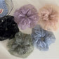 Gifty - Double Layer Ruffled Polyester Scrunchie