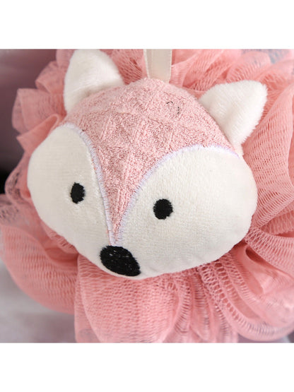 Papo - Large Cute Fox Shaped Bath Sponge